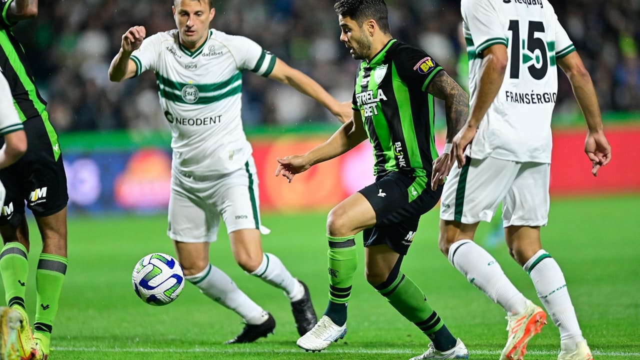 América-MG x Coritiba: estatísticas e informações do jogo pela 33ª ...