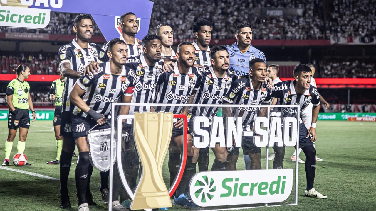 Santos fica perto de vaga na Copa do Brasil - Lance!