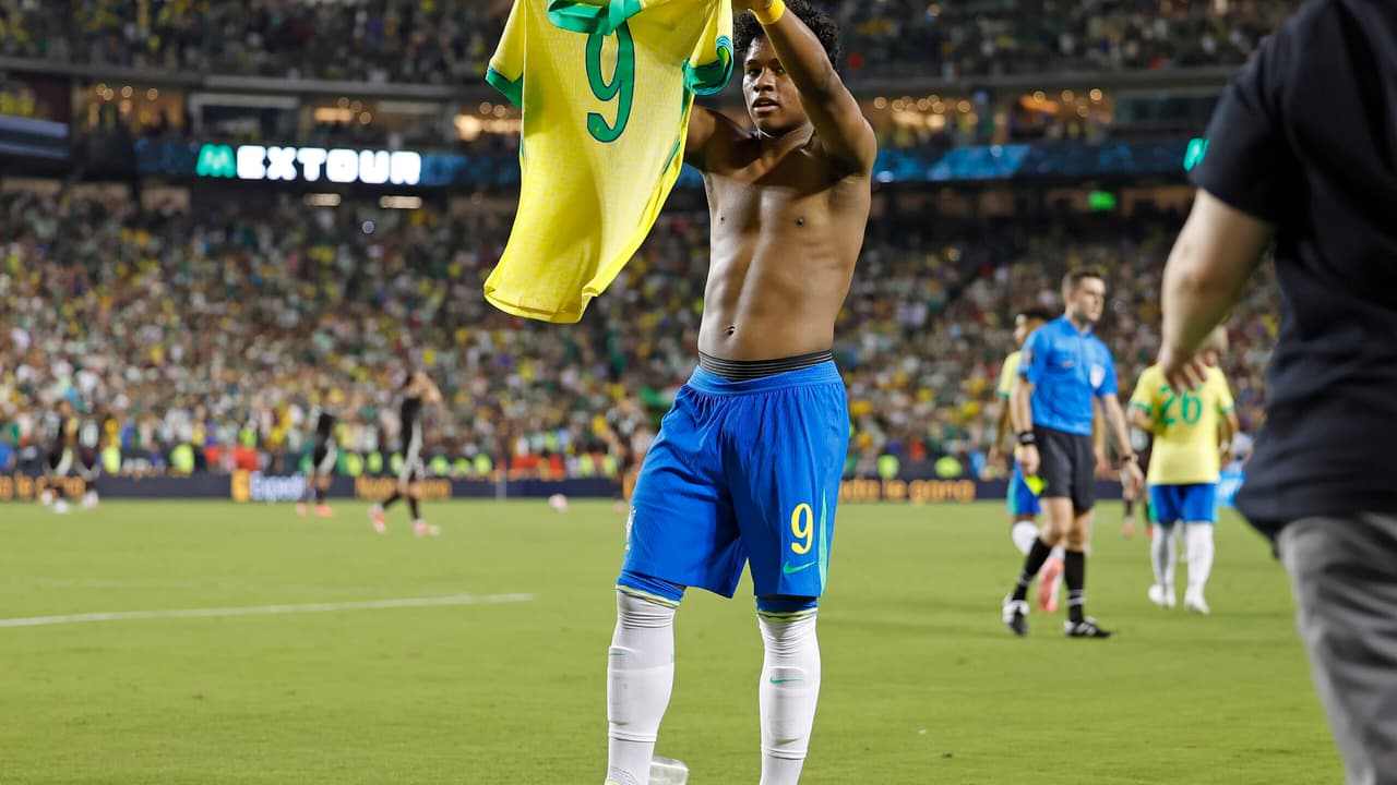 Brasil vence a México en el primer amistoso previo a la Copa América