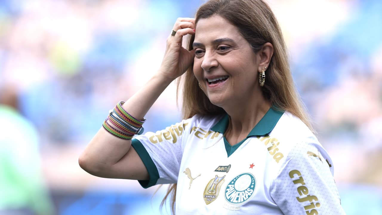 Palestra sobre patrocínio do Palmeiras: Leila Pereira revela novidades importantes para clube.