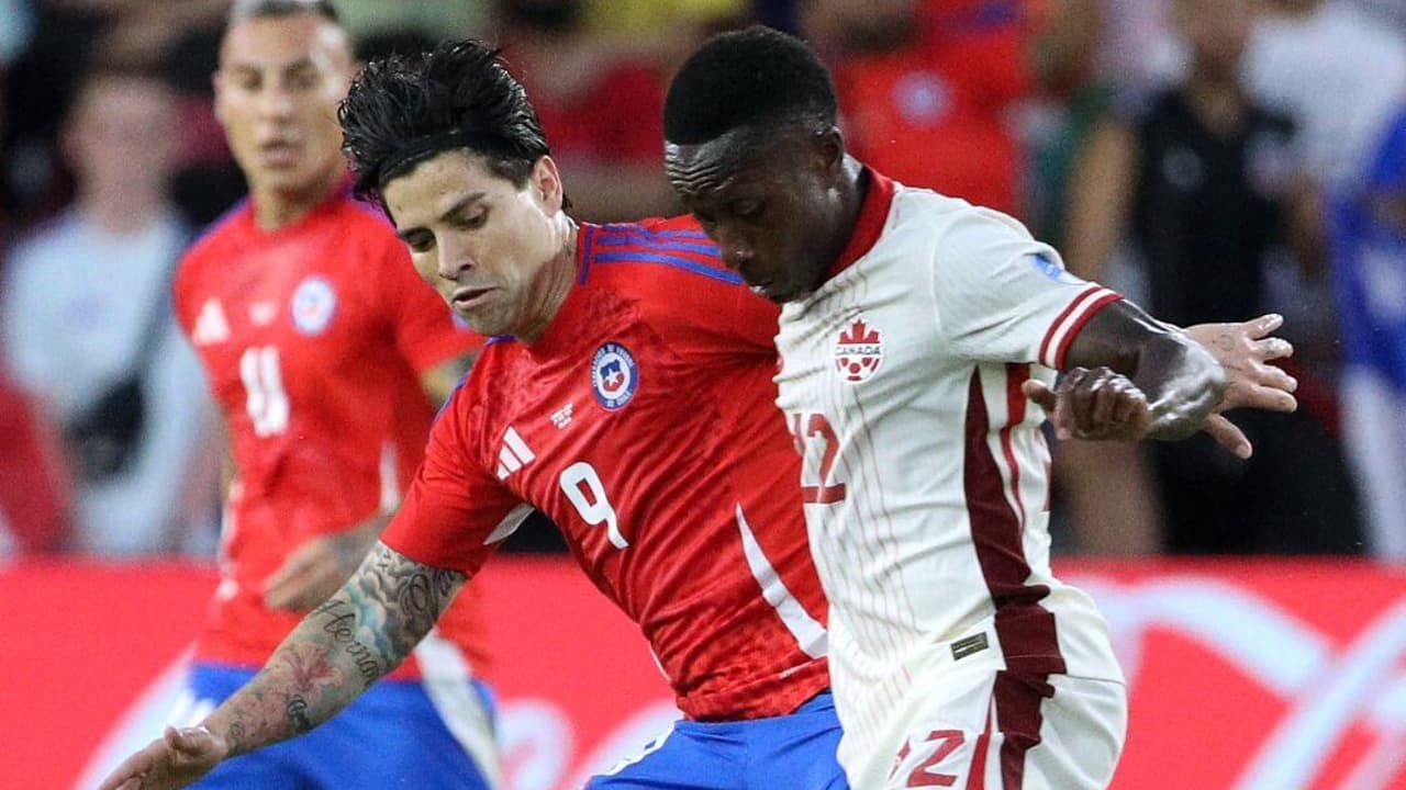 Canadá empata ante Chile y avanza a la Copa América