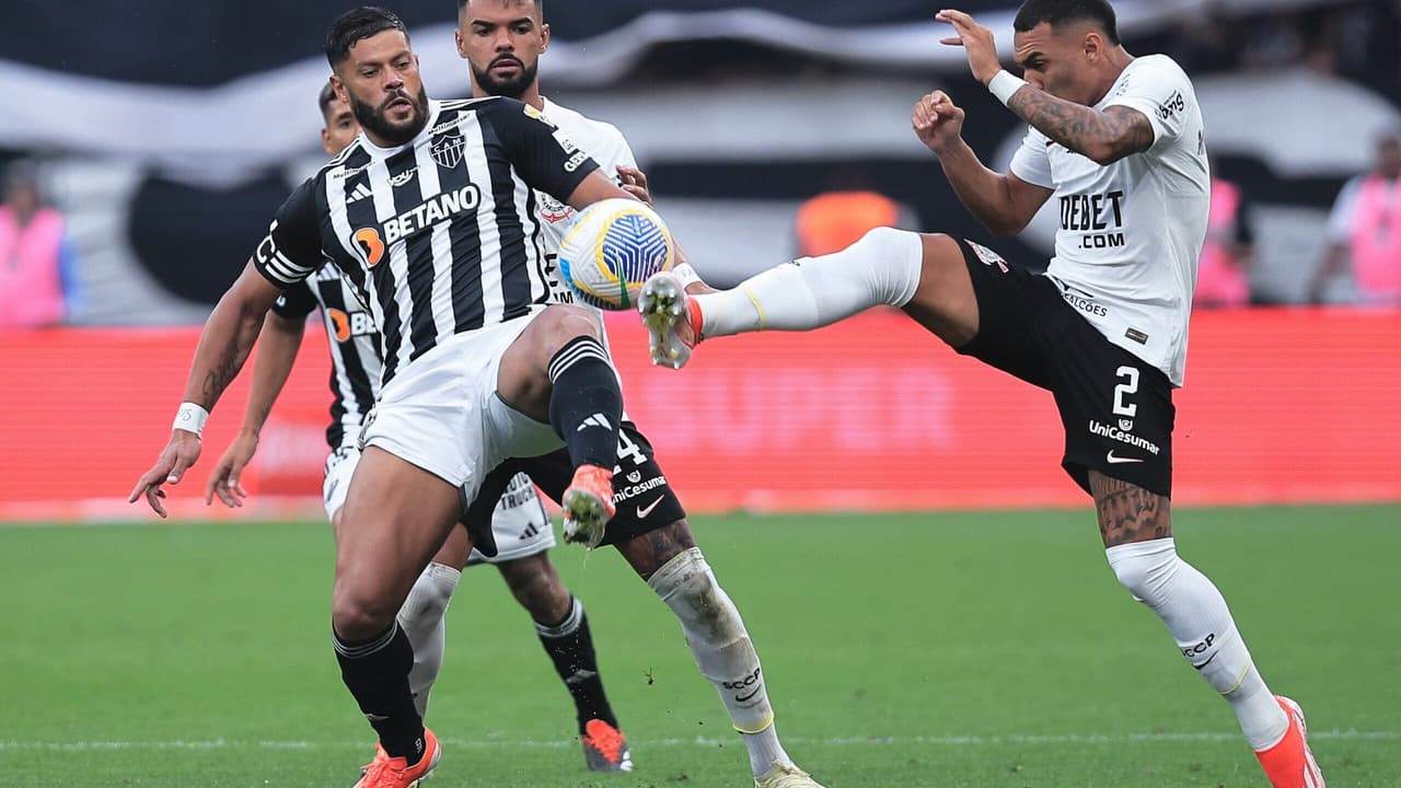 Atlético-MG x Corinthians: Como assistir, escalações e horário do jogo no Brasileirão