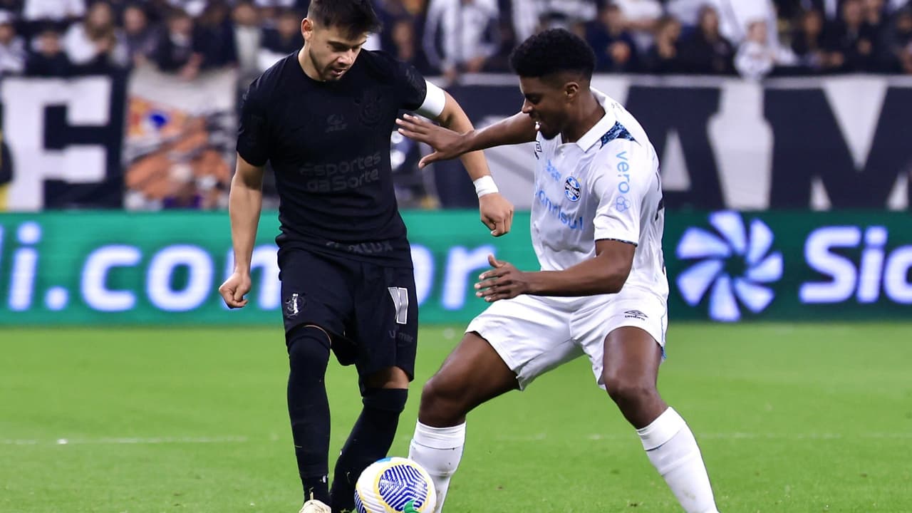 Corinthians e Grêmio empatam com expulsões em jogo marcante no Brasileirão.