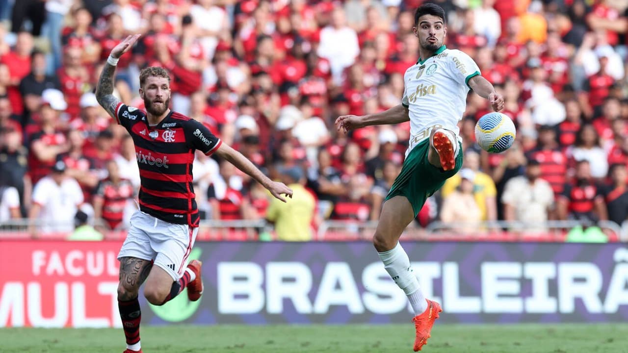 TUDO IGUAL! No terceiro confronto em 12 dias, Palmeiras empata com o Flamengo no Maracanã