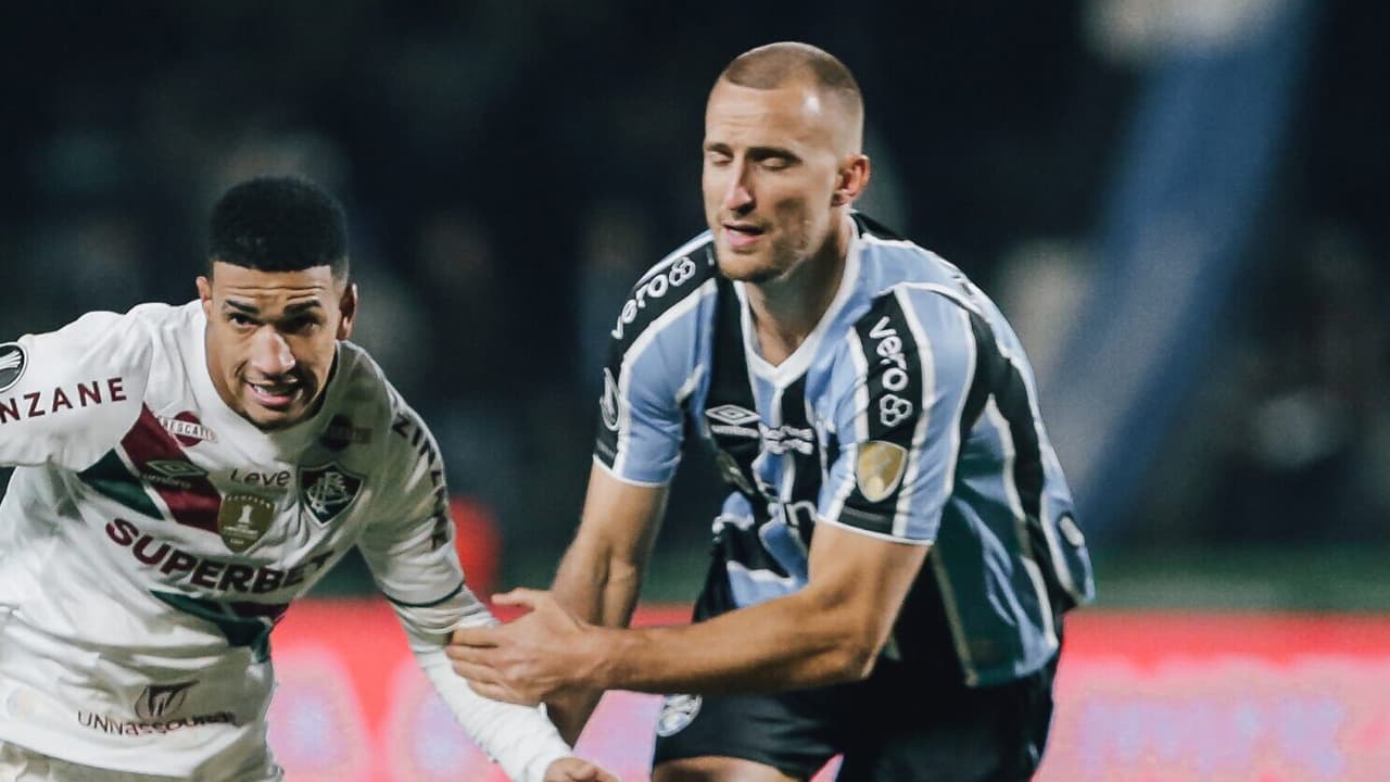 Grêmio terá desfalque importante na partida de volta da Libertadores contra Fluminense.