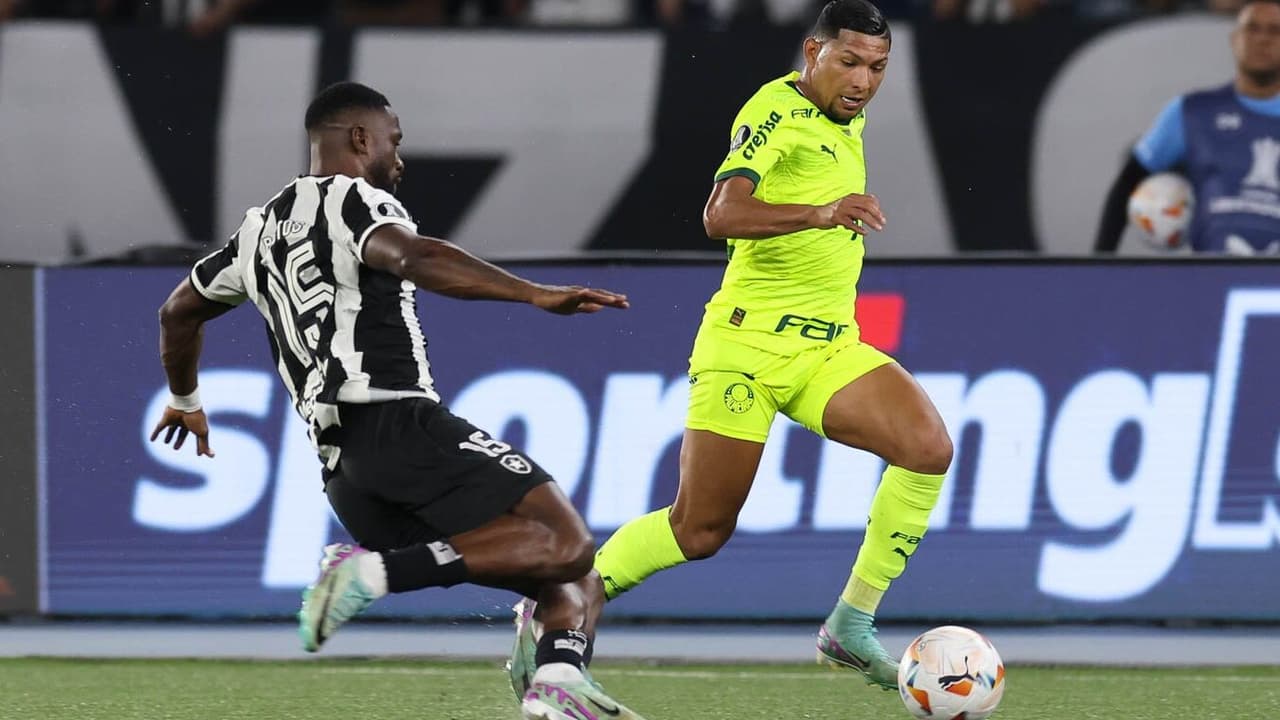 Rony quebra recorde histórico na derrota do Palmeiras para o Botafogo