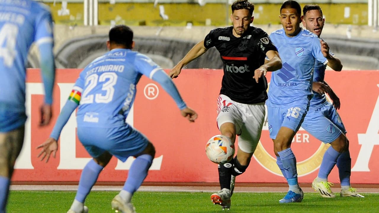 Oitavas da Libertadores: Flamengo e Bolívar duelam com novos rostos no mata-mata.