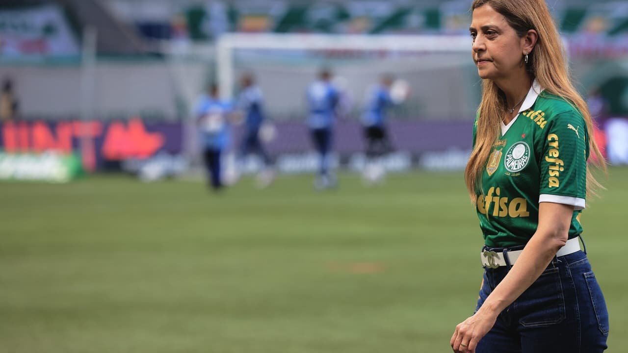 Leila Pereira fala sobre novidades no patrocínio máster do Palmeiras