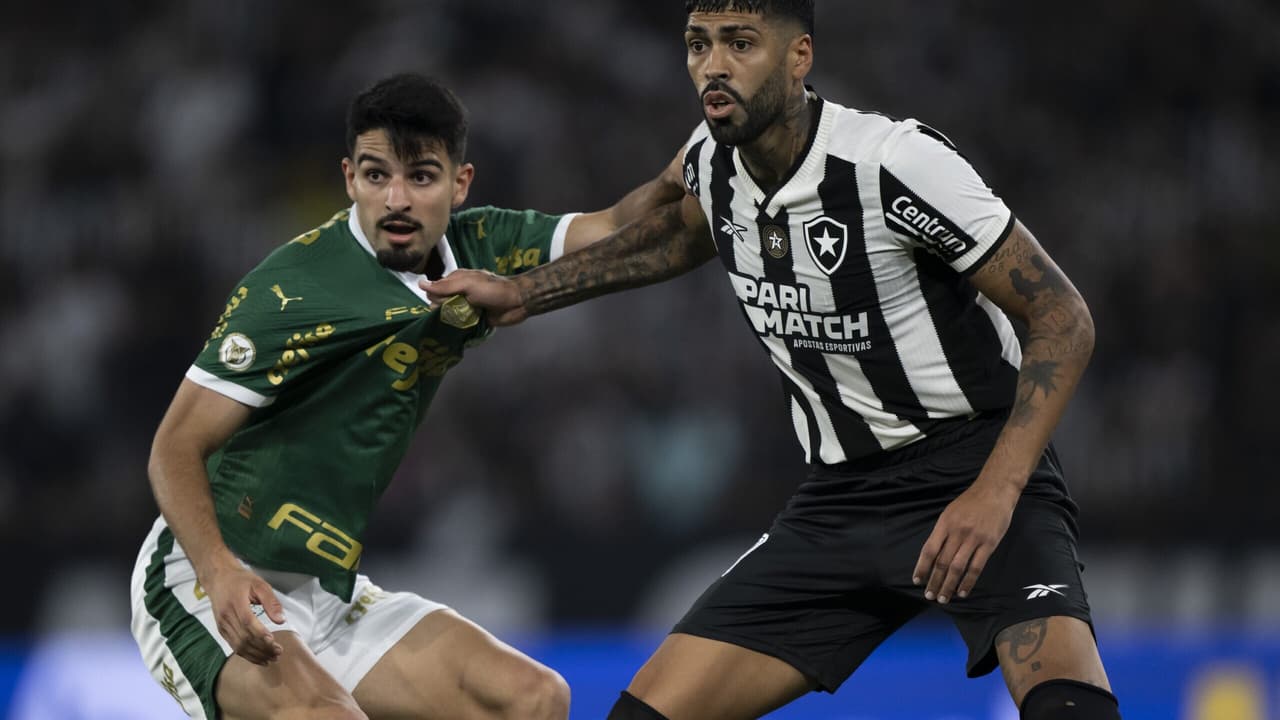 Palmeiras x Botafogo: transmissão ao vivo, escalações e horário da partida na Libertadores