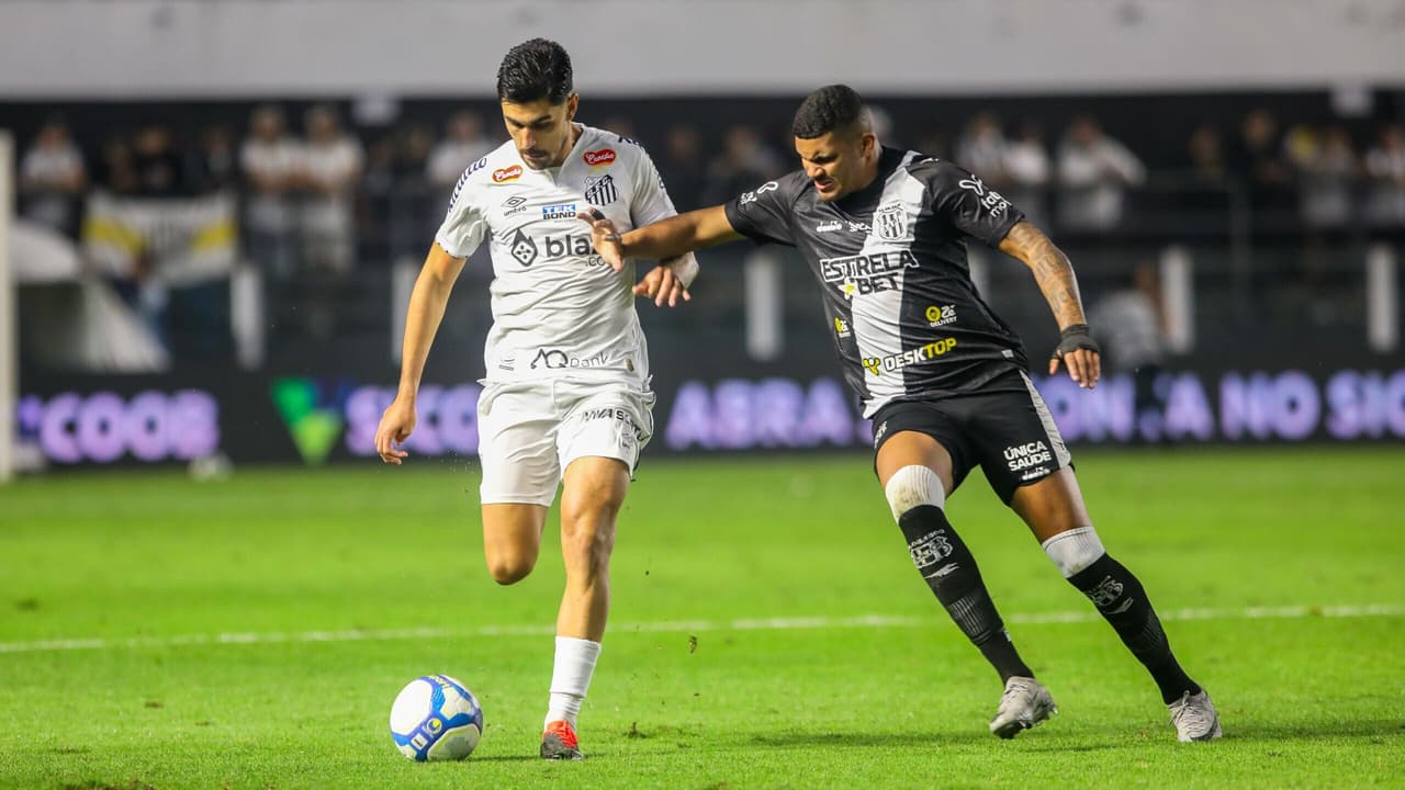 Assista aos melhores momentos da partida entre Santos e Ponte Preta
