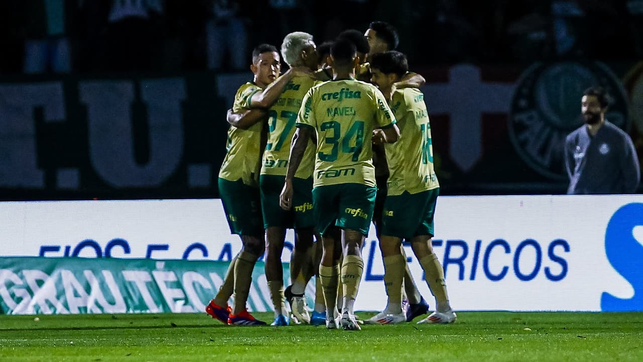 Estêvão lidera vitória contundente do Palmeiras sobre o Cuiabá após Libertadores.