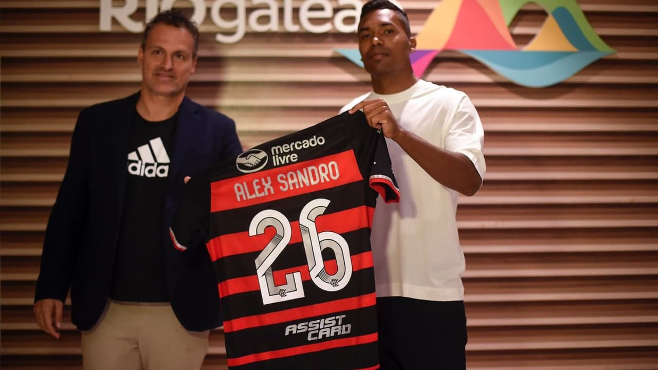 Número da Camisa de Alex Sandro no Flamengo: Definido para a Temporada Atual.