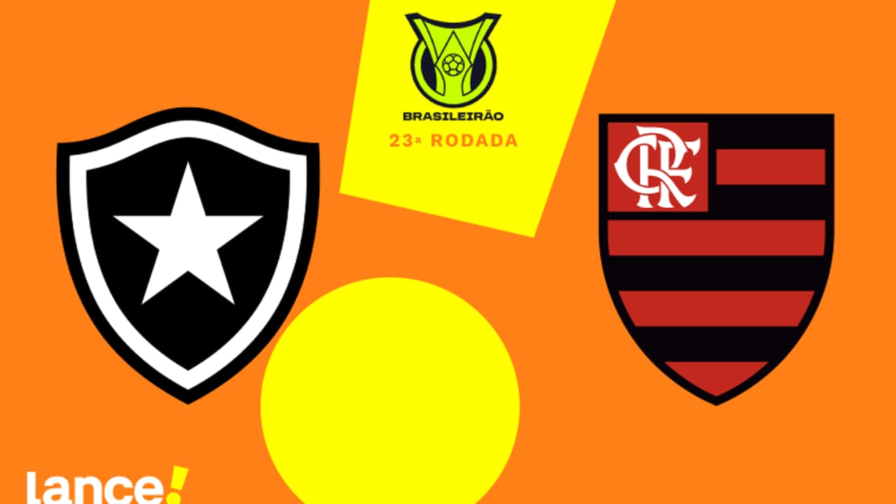 Botafogo x Flamengo: saiba como assistir, horário e escalações no Brasileirão.