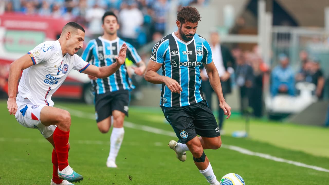 Diego Costa enfrentará time sub-20 do Grêmio em partida da Copa FGF