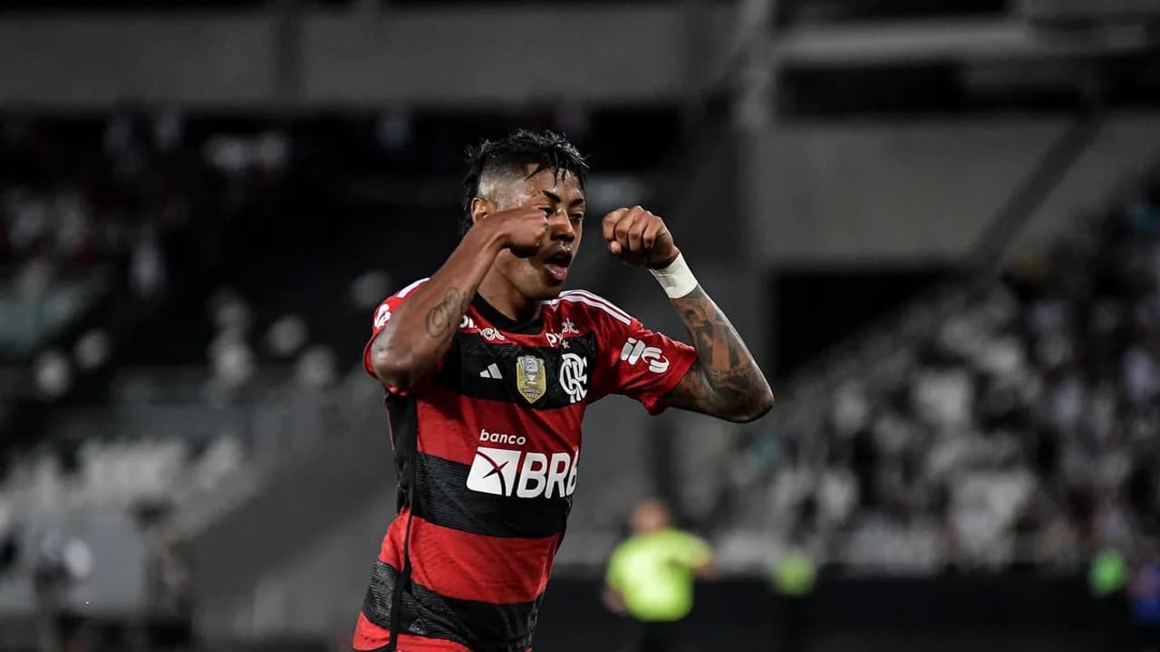 Bruno Henrique relata agressão de jogador do Botafogo durante partida de futebol