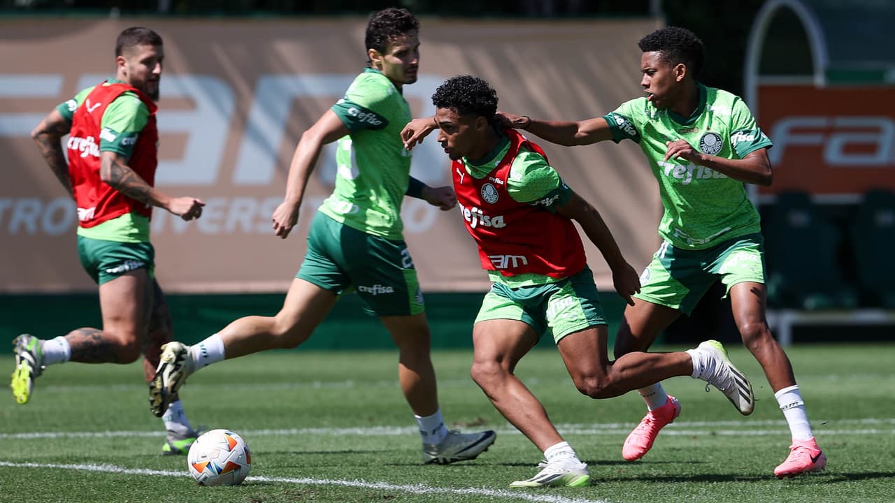 Lesões no Palmeiras: Estêvão, Dudu e Felipe Anderson em avaliação para Libertadores