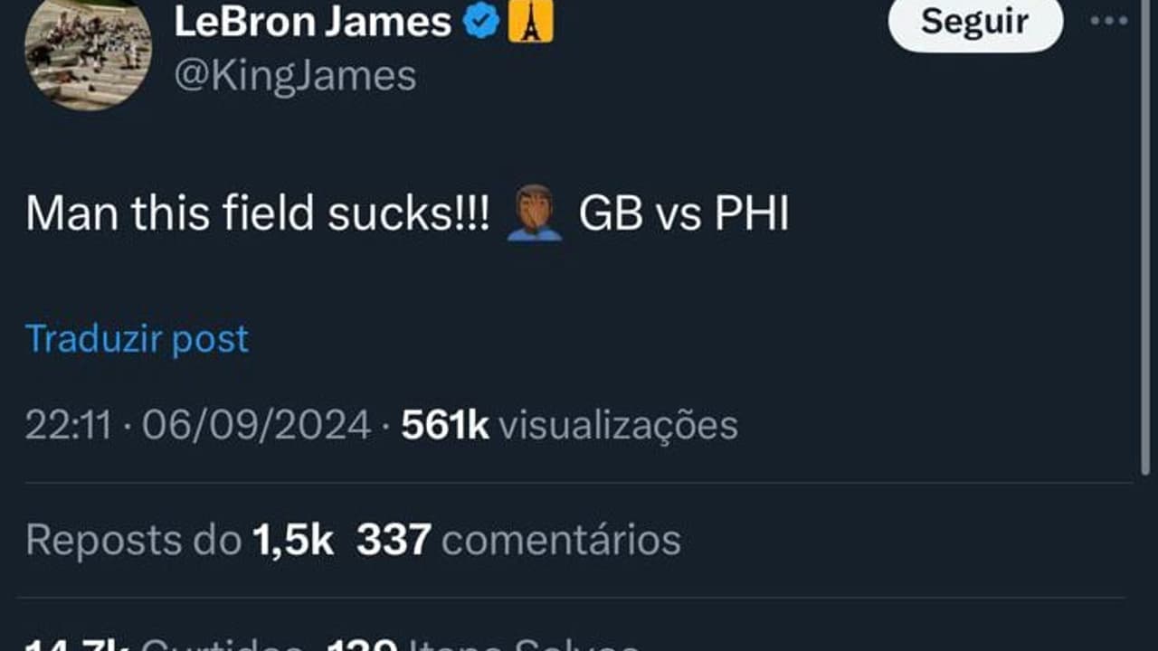 Lebron James provoca caos no gramado do estádio do Corinthians: impacto negativo.