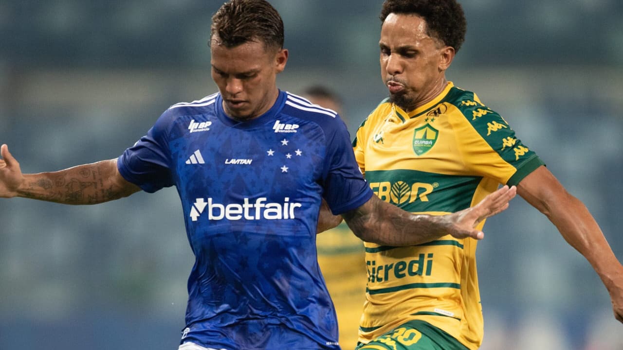 Cruzeiro empata com Cuiabá e desperdiça oportunidade de ingressar no G6 do Brasileirão