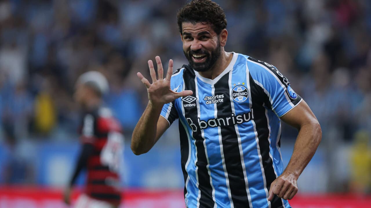 Diego Costa destaca importância da vitória do Grêmio sobre o Flamengo: Uma final