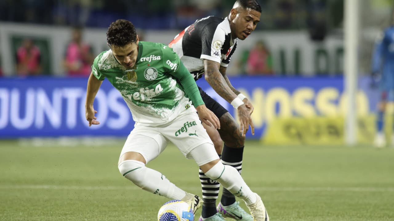 Palmeiras mantém invencibilidade de sete anos contra o Vasco no Brasileirão