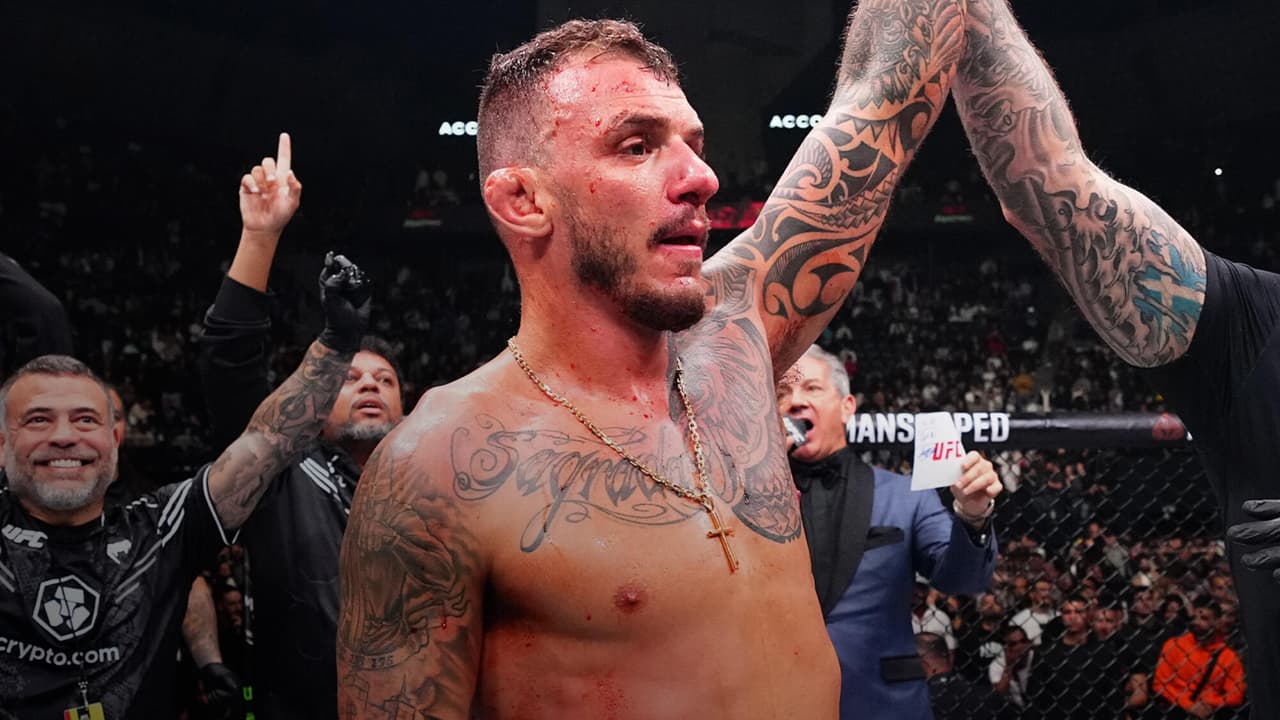 Renato Moicano attaque le gouvernement français après sa victoire à l’UFC Paris : « F… vous Macron »