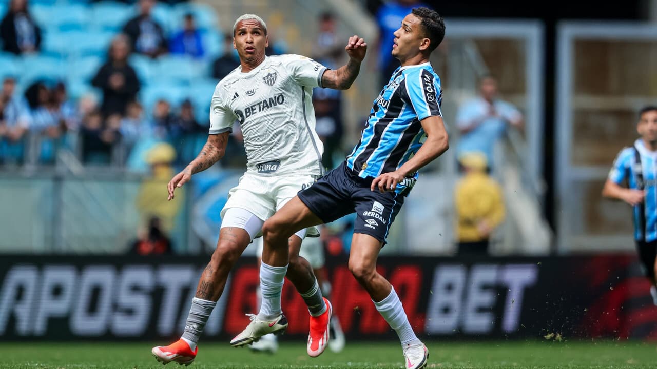 Jogo atrasado entre Grêmio e Atlético-MG antecipado antes da Data Fifa.