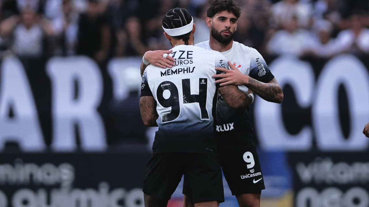 Corinthians confia em Memphis e Yuri Alberto diante do Athletico-PR