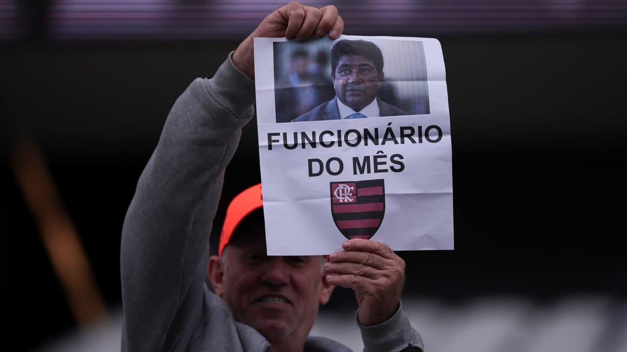 Protesto da Torcida do Corinthians contra CBF e Ednaldo em Jogo com Flamengo