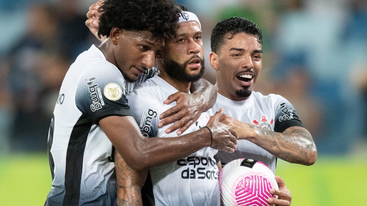 FIM DE JOGO! Corinthians briga e vence o Cuiabá com gol de Depay