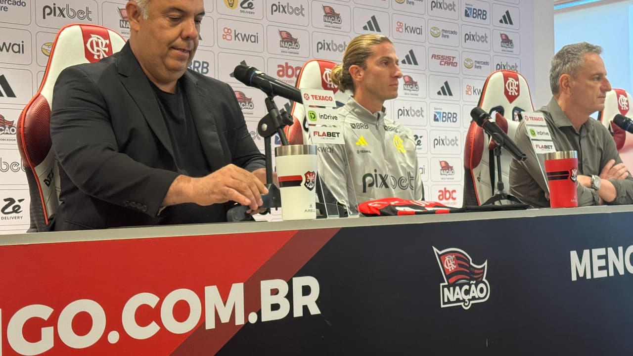 Recuperar Gabigol: Filipe Luís promete esforço para reta final do Flamengo.