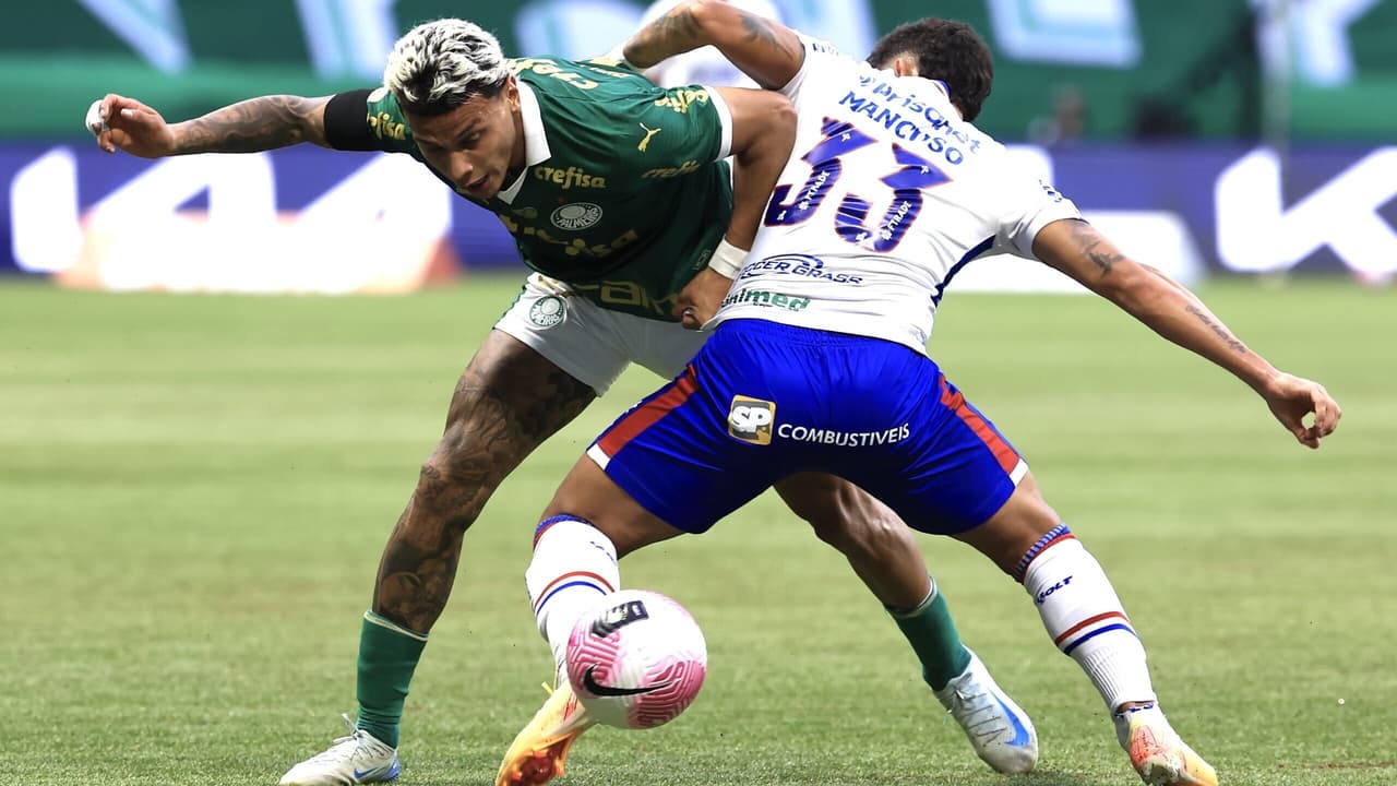 FIM DE JOGO! Palmeiras empata com Fortaleza e assume liderança provisória no Brasileirão