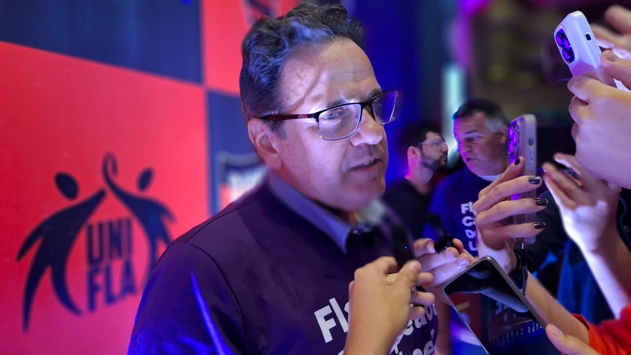 Rodrigo Dunshee é lançado como candidato à presidência do Flamengo com apoio de Landim