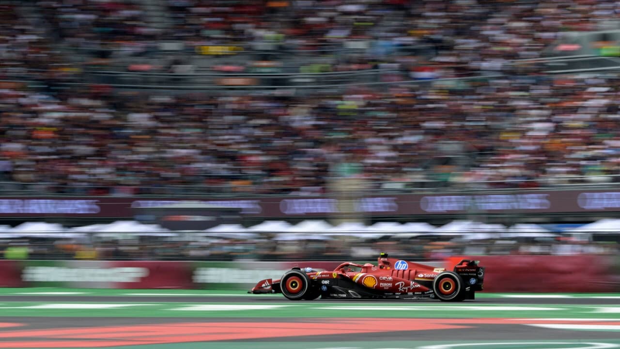 Sainz gana con autoridad en Ciudad de México