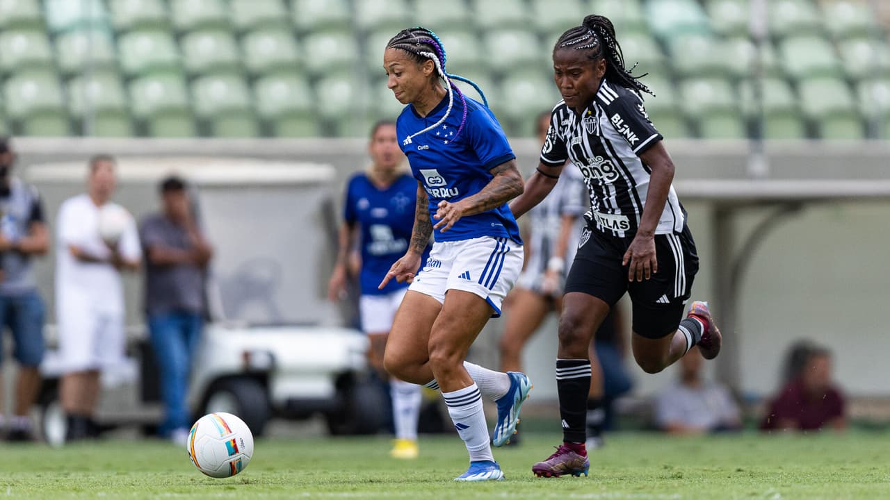 Clássico Mineiro: Atlético-MG e Cruzeiro duelam pelo Campeonato Mineiro Feminino