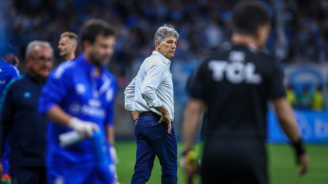 ‘Enquanto eu estiver aqui o Grêmio nunca vai cair’, diz Renato Gaúcho após sorteio