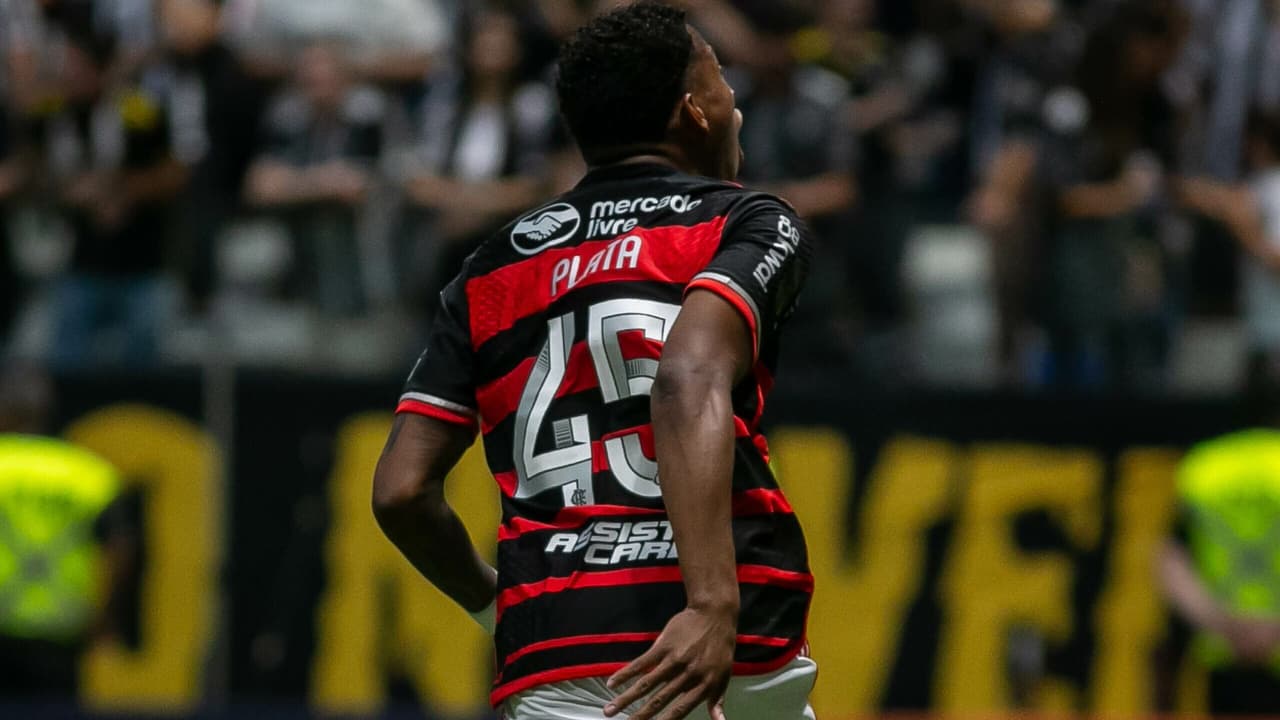 Plata comemora conquista do Flamengo com gol na final: Dia inesquecível