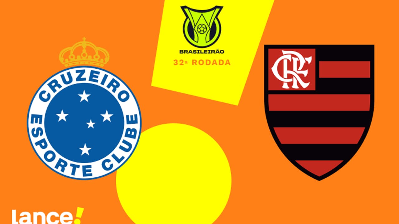 Cruzeiro x Flamengo: Como assistir, horário e escalações no Brasileirão.