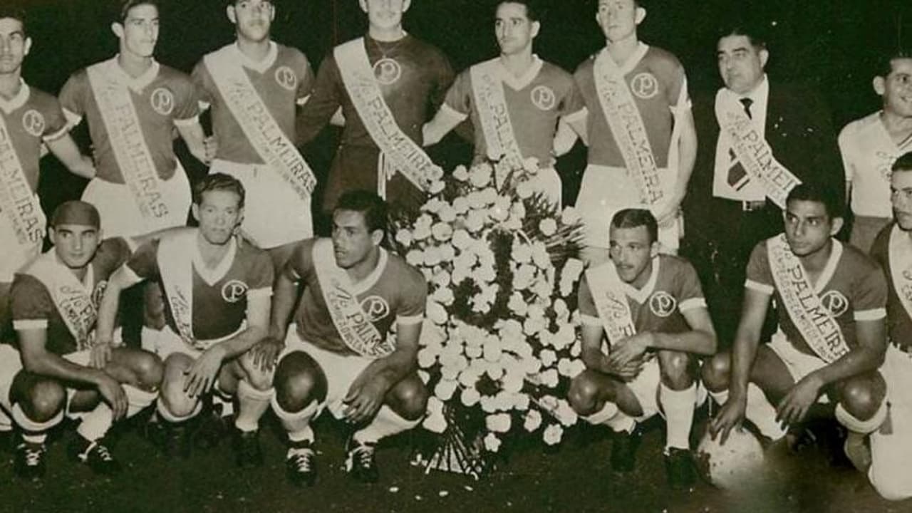 Palmeiras conquistou título mundial na Copa Rio de 1951.
