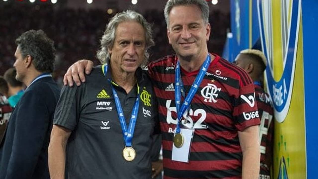 Motivo de Jorge Jesus não retornar ao Flamengo é revelado por Rodolfo Landim.