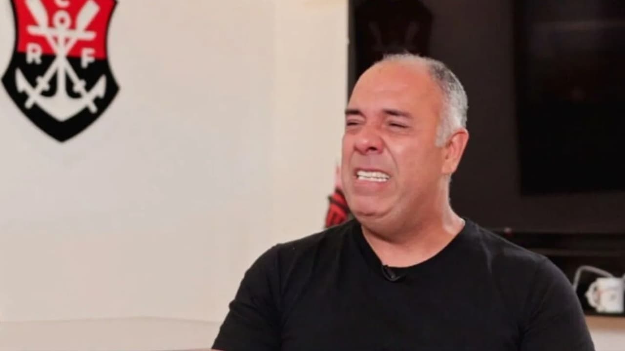 Emoção de Marcos Braz sobre tragédia no CT do Flamengo.