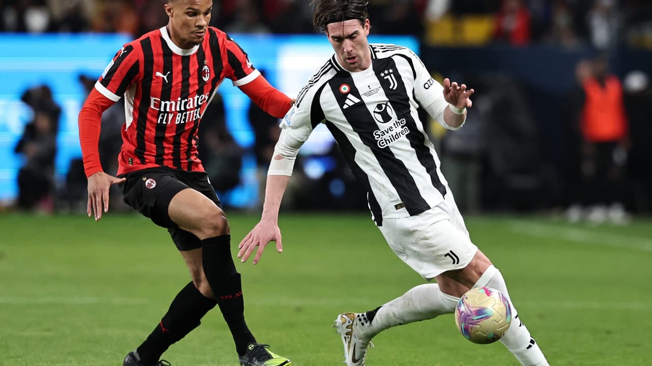 Juventus x Milan: onde assistir, horário e prováveis escalações