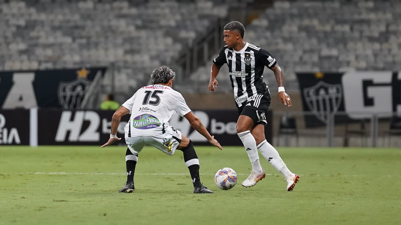 Definida a escalação do Atlético-MG para o jogo com o Pouso Alegre