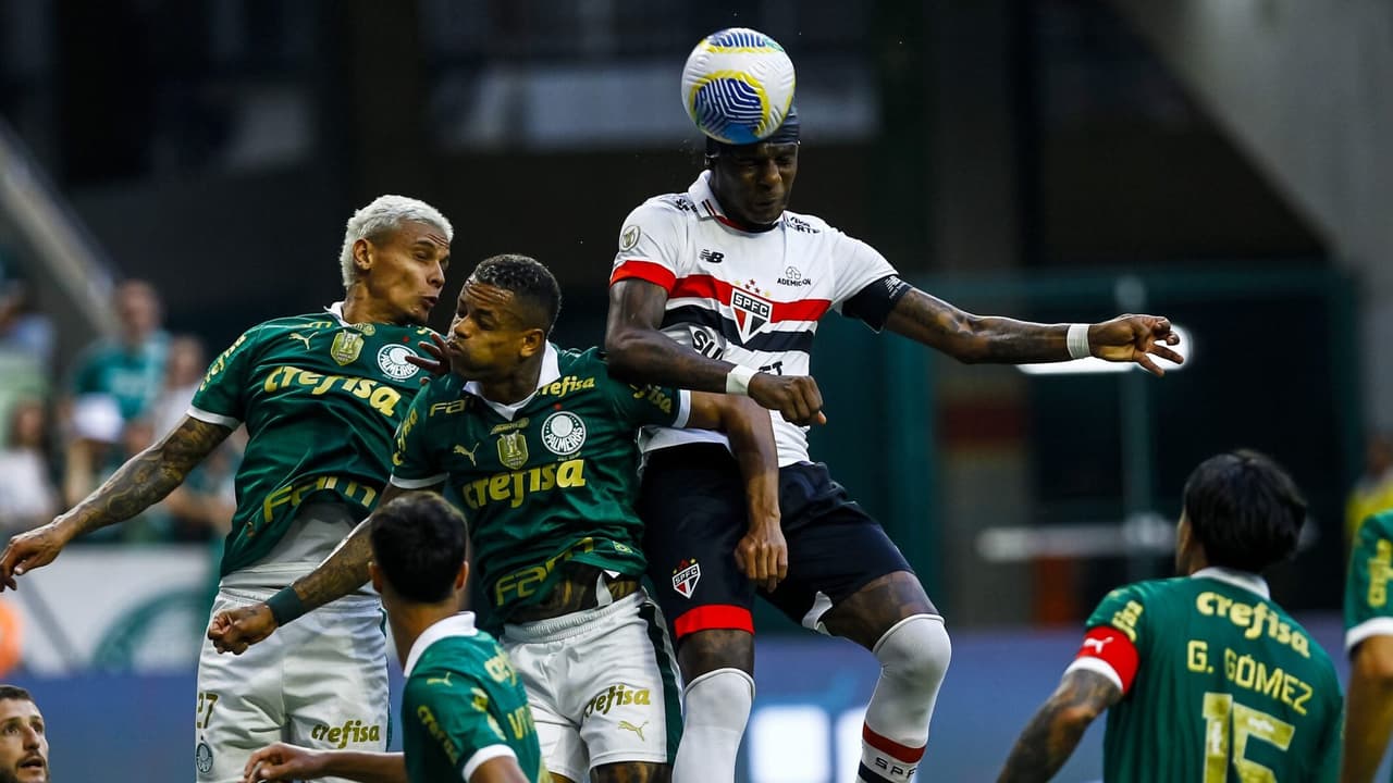 Palmeiras x São Paulo: IA crava placar do Choque-Rei