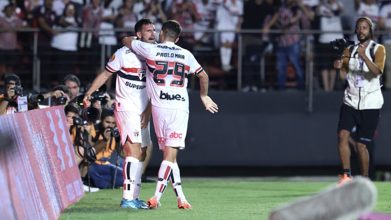 Setor ofensivo funciona, São Paulo joga bem e goleia o Mirassol