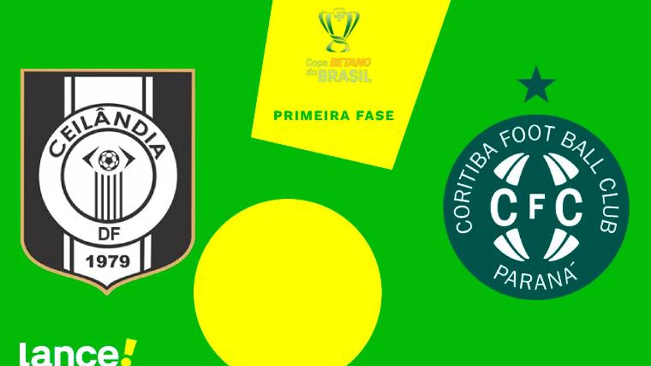 Ceilândia x Coritiba: onde assistir ao vivo, horário e escalações pela Copa do Brasil