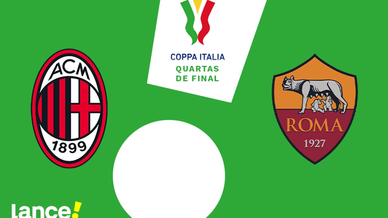 Milan x Roma: onde assistir ao vivo e horário pela Copa da Itália