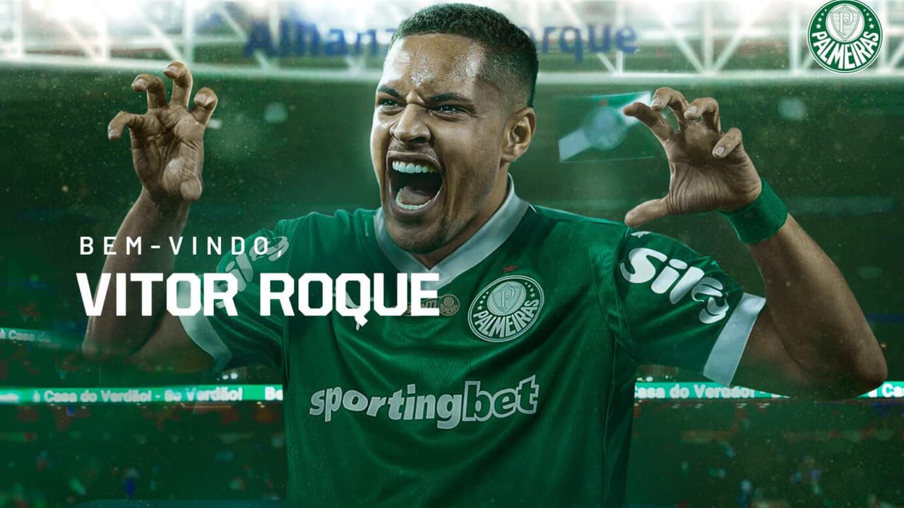 Palmeiras oficializa contratação do atacante Vitor Roque: confira os detalhes