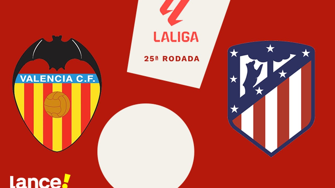 Valencia x Atlético de Madrid: onde assistir, horário e escalações