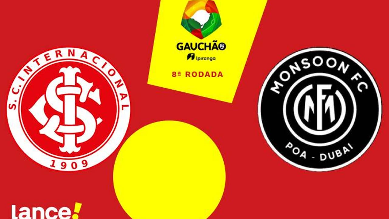 Internacional x Monsoon: onde assistir, horário e escalações