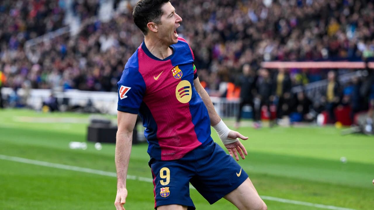 Quanto vale um gol de Lewandowski em Barcelona x Rayo Vallecano?